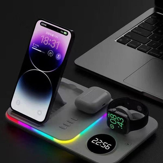 5 in 1 Smart 30W Wireless Charging Station