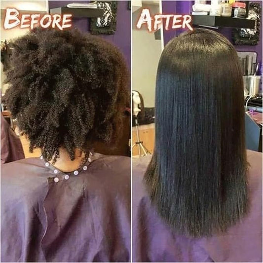 2-in-1 Ionic Hair Straightener Brush